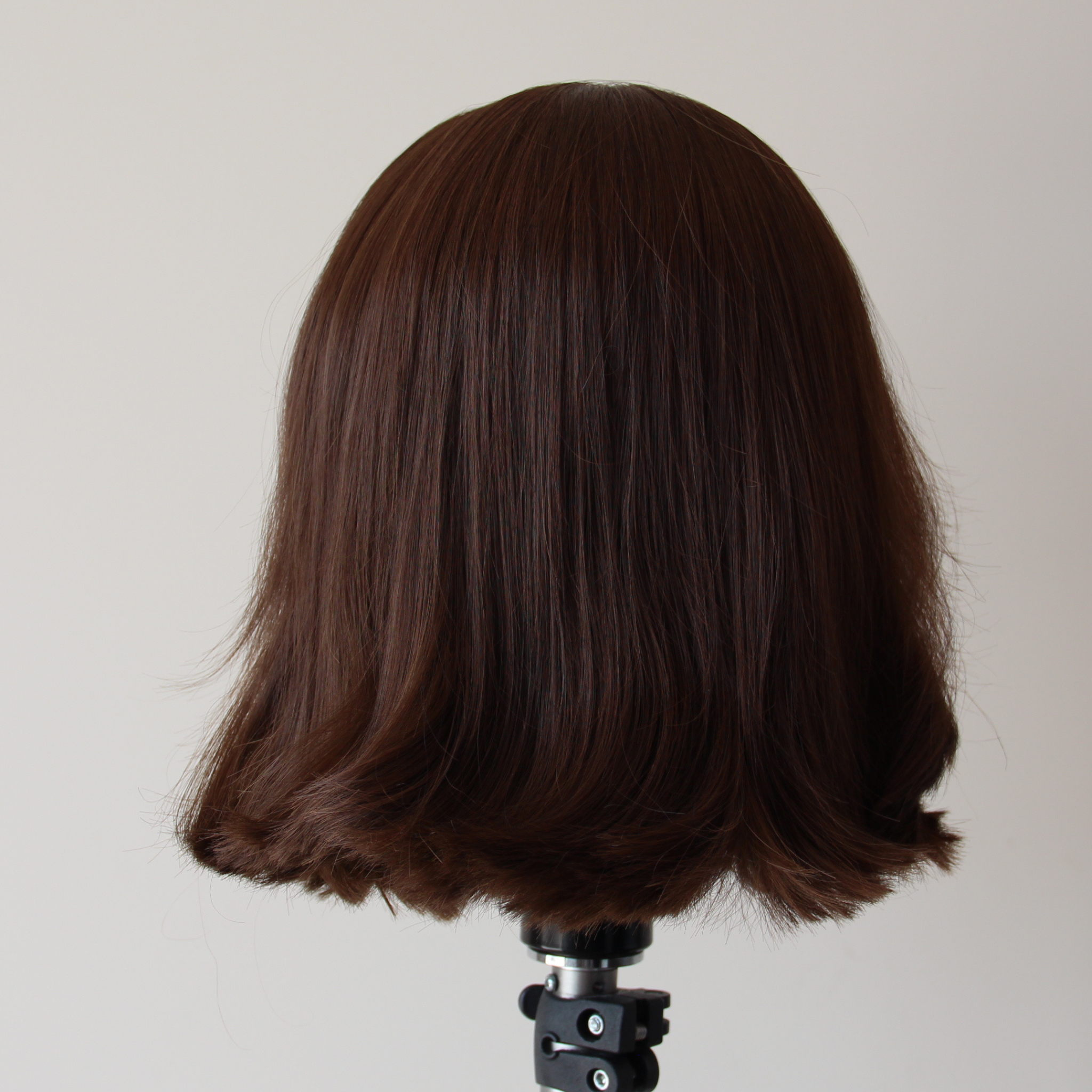 medium brown bob wig