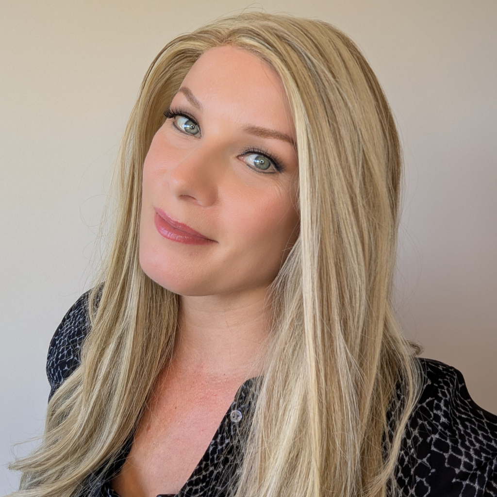 lace front wig luxury synthetic beige blonde side