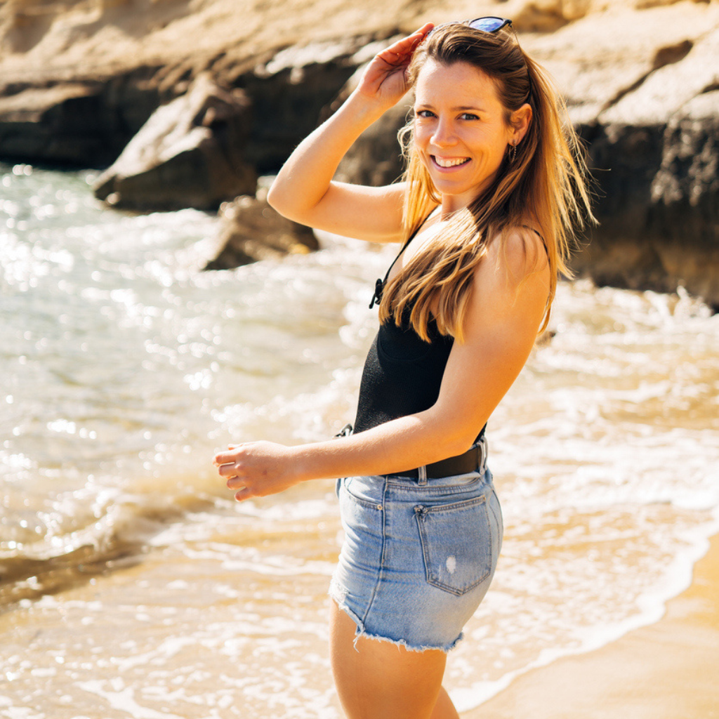 mid length human hair wigs