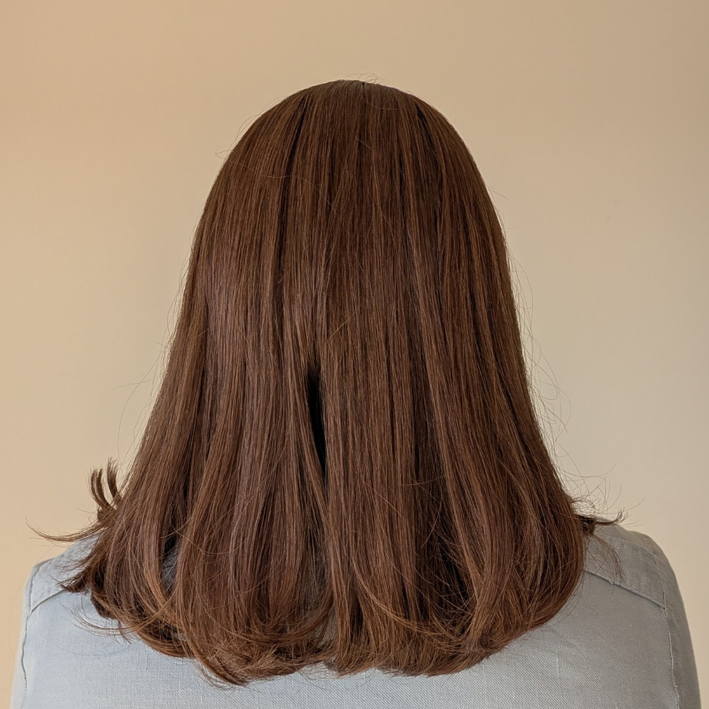 shoulder length wigs medium brown