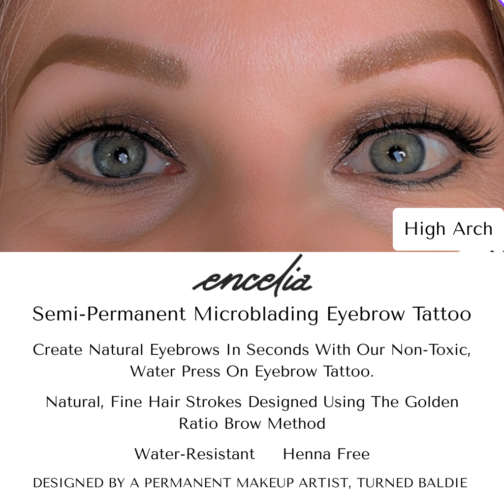 Temporary Eyebrow Tattoo