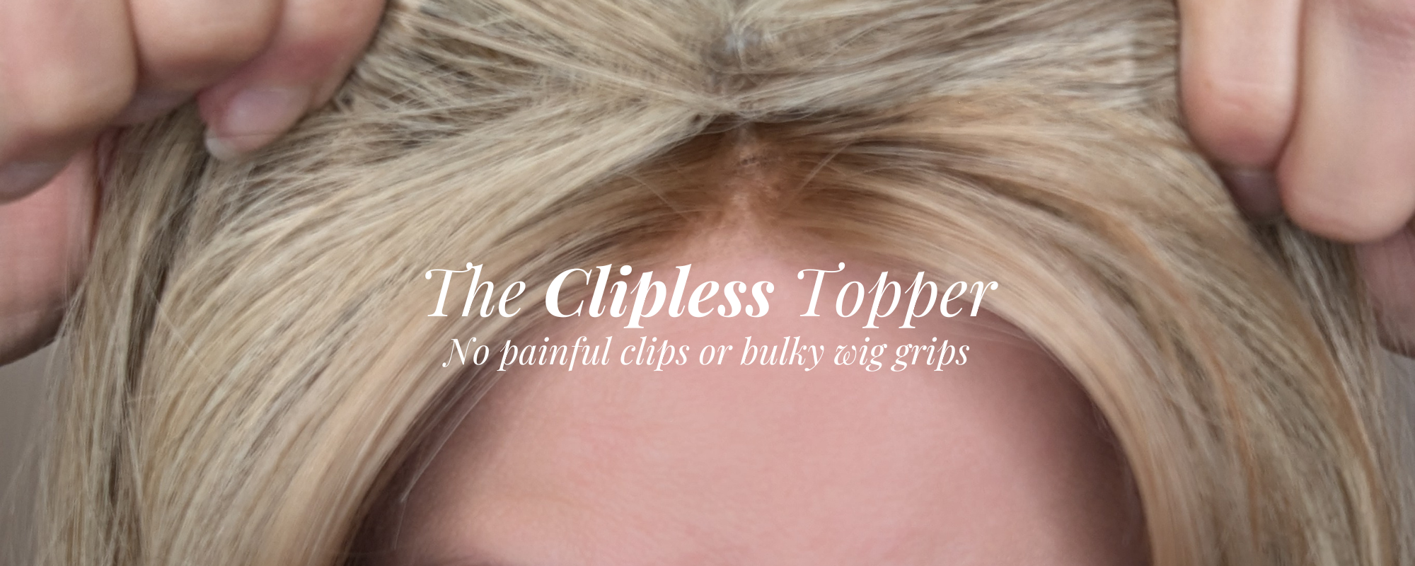 clipless hair topper