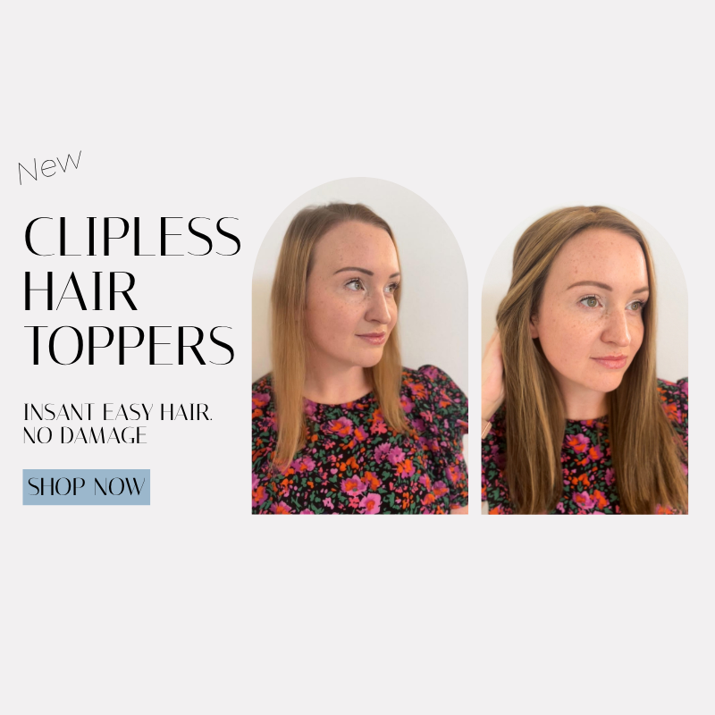 clipless hair topper