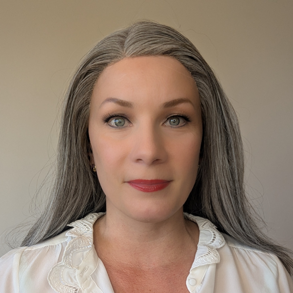 lace front human hair grey wig