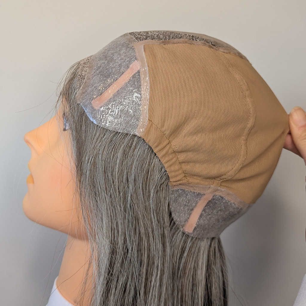 Lace Front Human Hair Wig | 14"/20" Light Grey