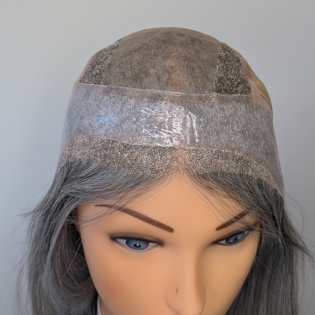 Lace Front Human Hair Wig | 14"/20" Light Grey