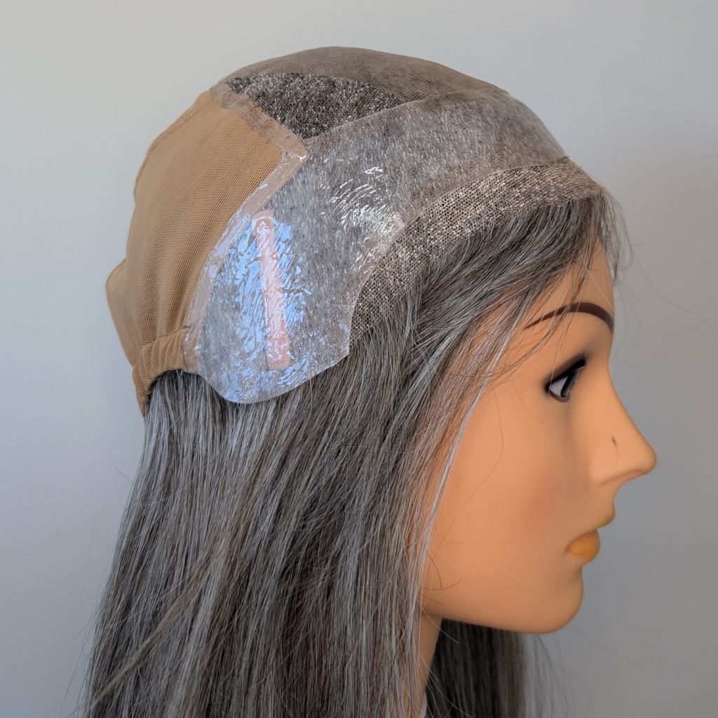 Lace Front Human Hair Wig | 14"/20" Light Grey