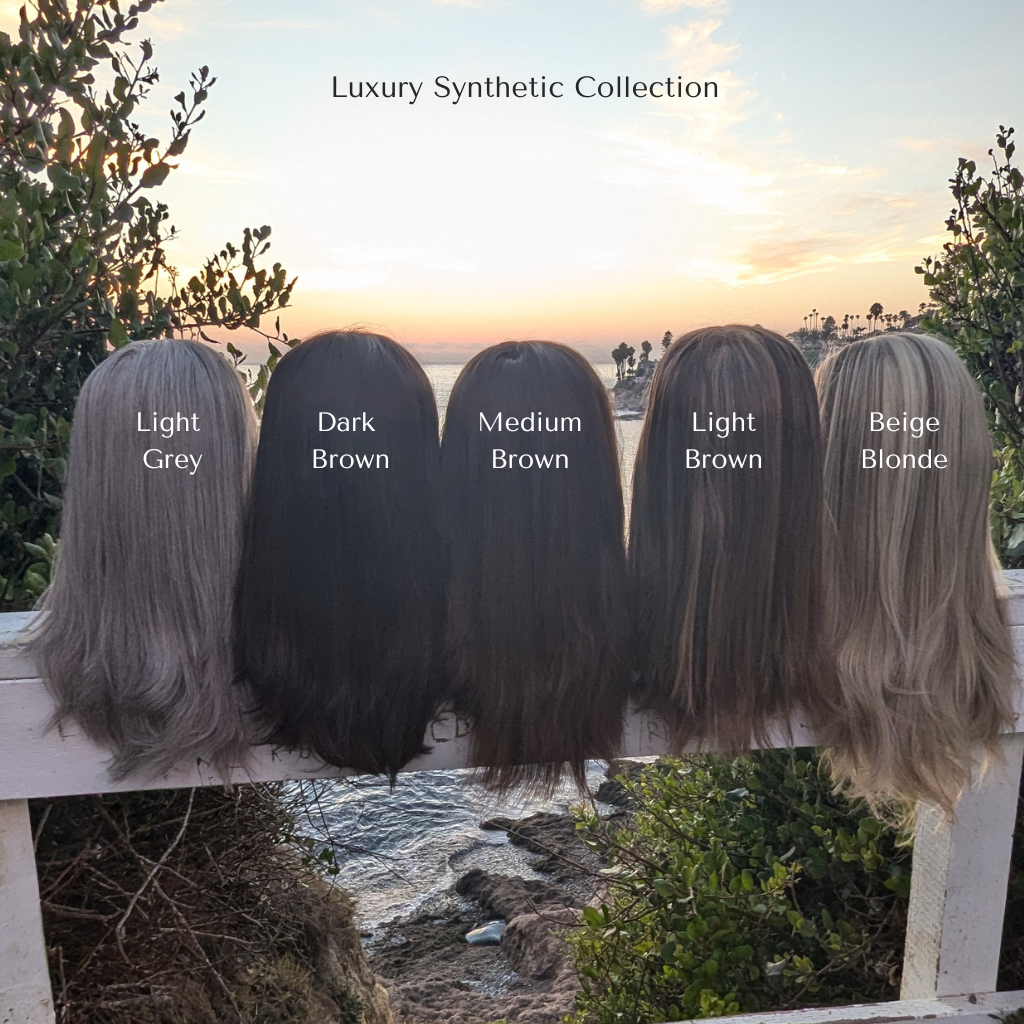 luxury synthetic hair a European human hair replica