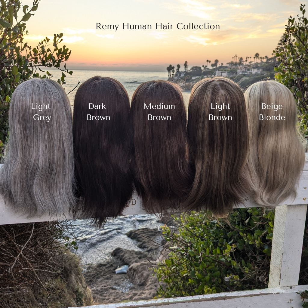 remy human hair wig collection