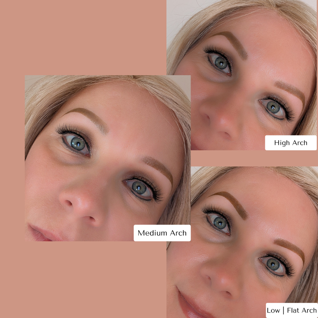 Temporary Eyebrow Tattoos Blonde