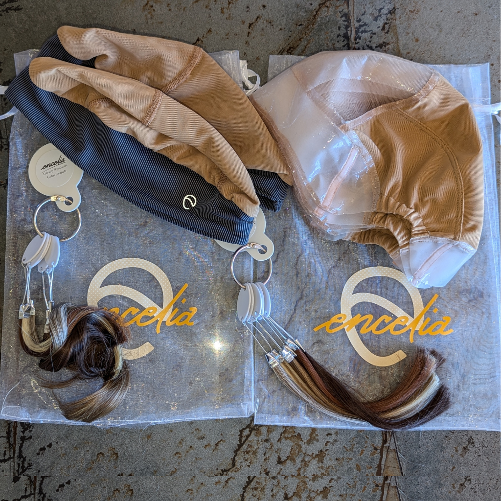 Lace Front Wig Kit + Remy Human Hair Color Swatch