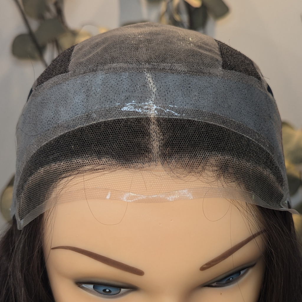 lace front wig top inside