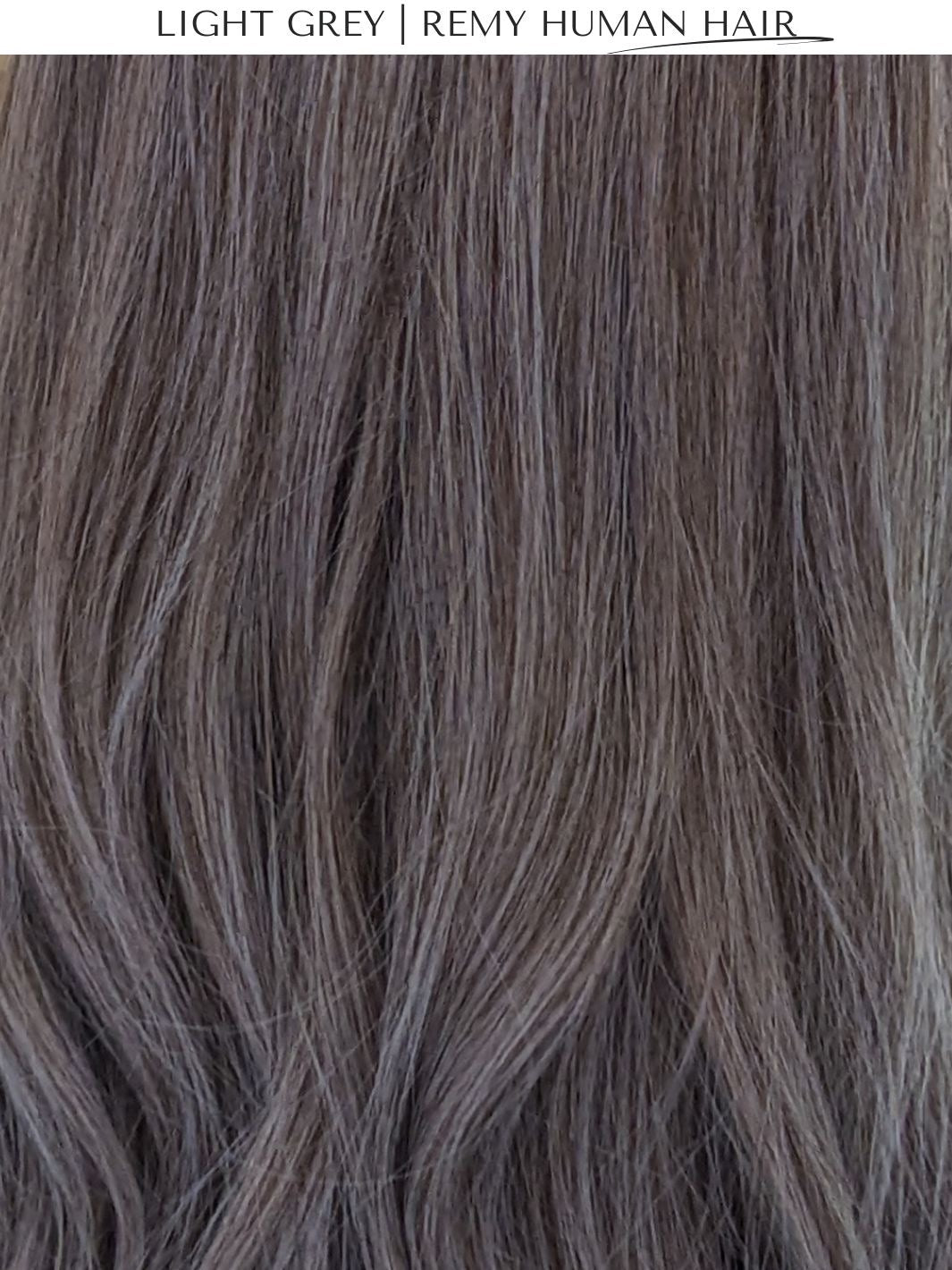 14" Inch Light Grey Headband Wig