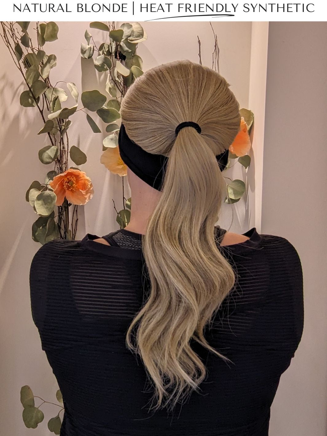 14" Inch Natural Blonde Headband Wig
