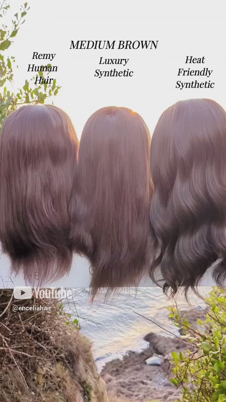 medium brown hair collection 