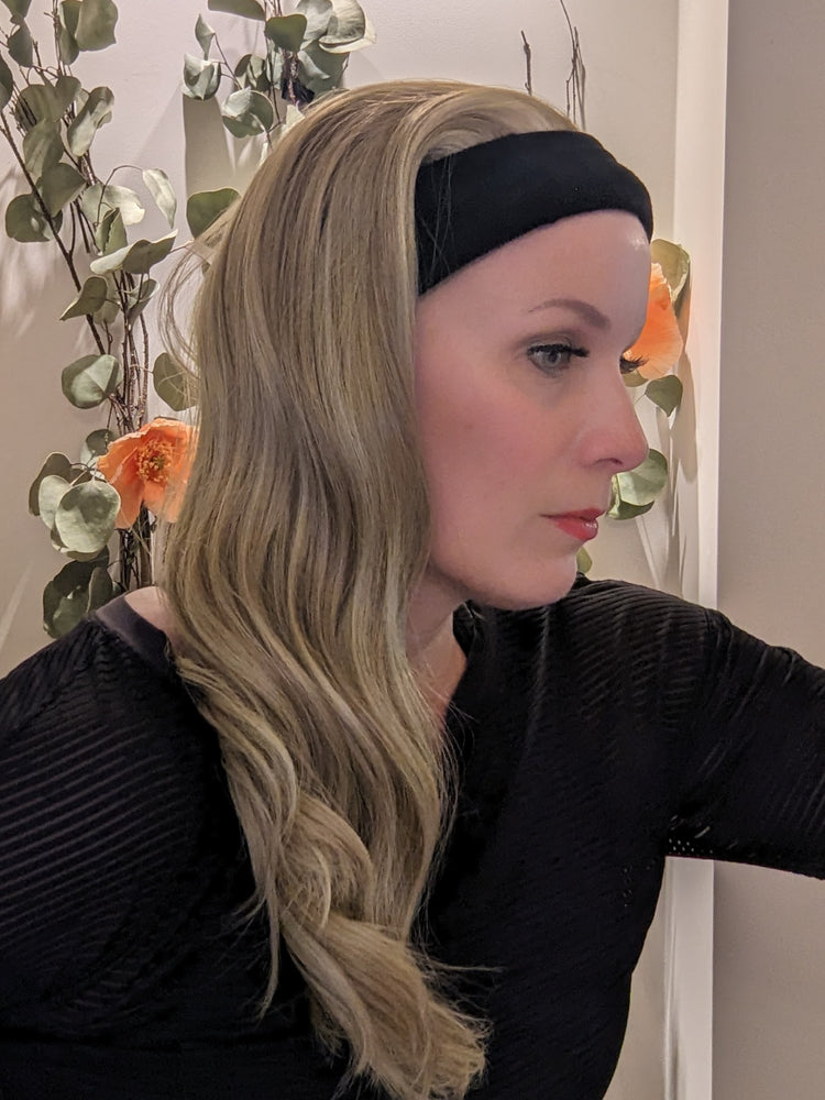 synthetic headband wig