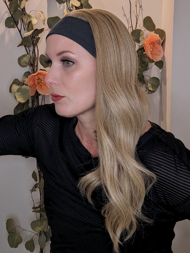 synthetic headband wig